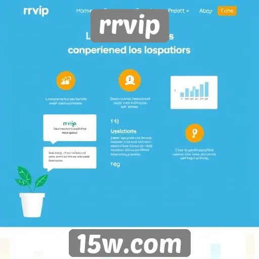 Análise do design de interface do site rrvip