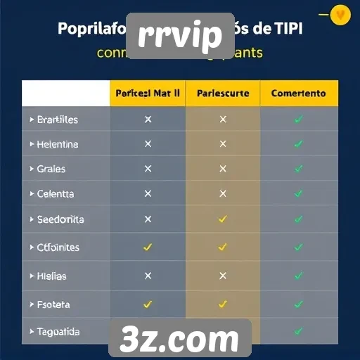 comparação de métodos de pagamento no rrvip